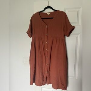 Boutique Gauzey Cotton Dress